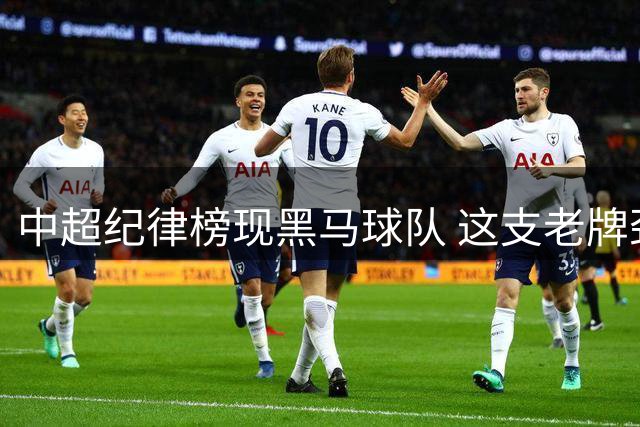 中超纪律榜现黑马球队 这支老牌劲旅竟成"文明典范